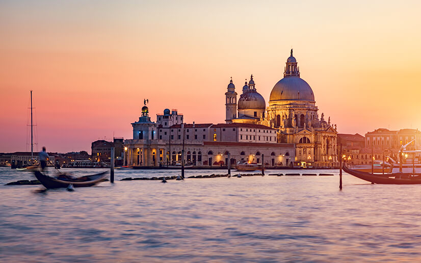 Venezia al tramonto