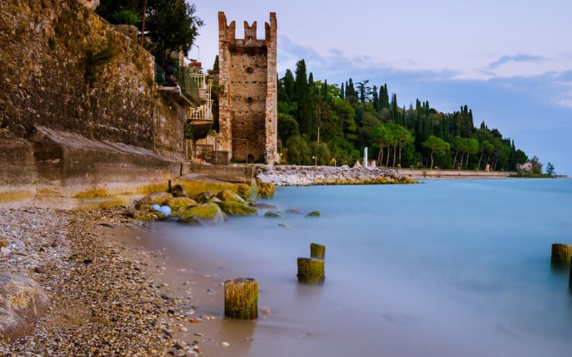 spiaggia delle Muse a Sirmione