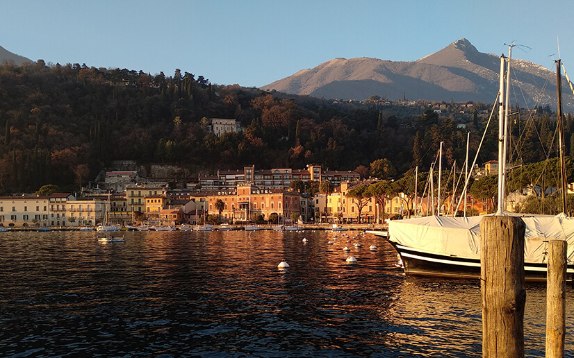 The port of Toscolano